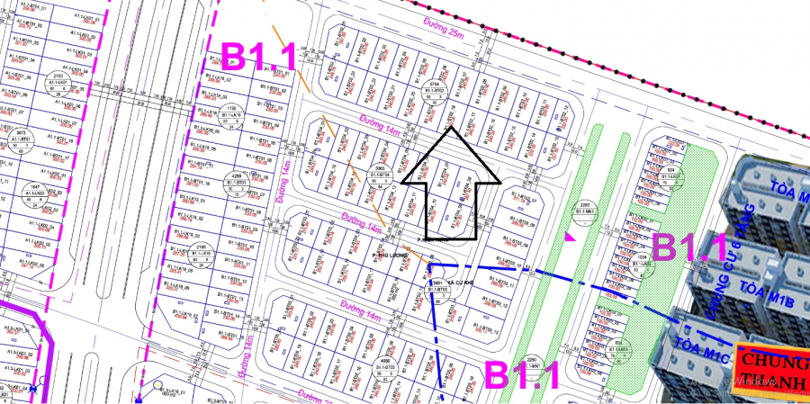 cần thanh khoản bán gấp đất biệt thự 240m2 điểm đầu dự án khu B1.1 khu đô thị Thanh Hà giá rẻ 