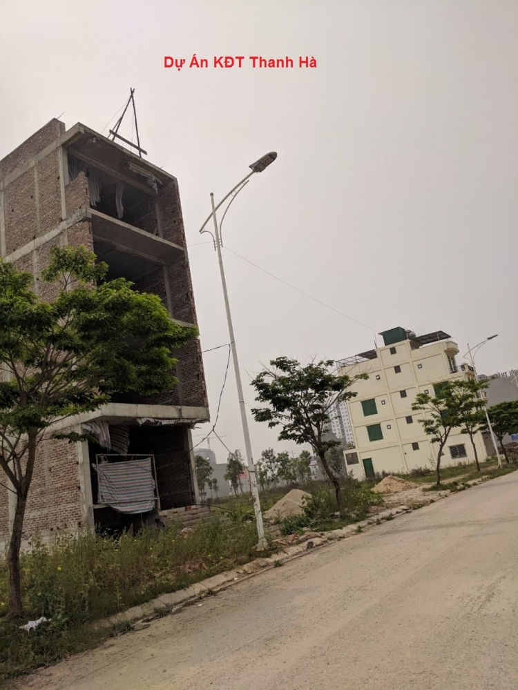 Biệt thự 250m2 hướng tây bắc khu B2.1 KĐT Thanh Hà Cienco5