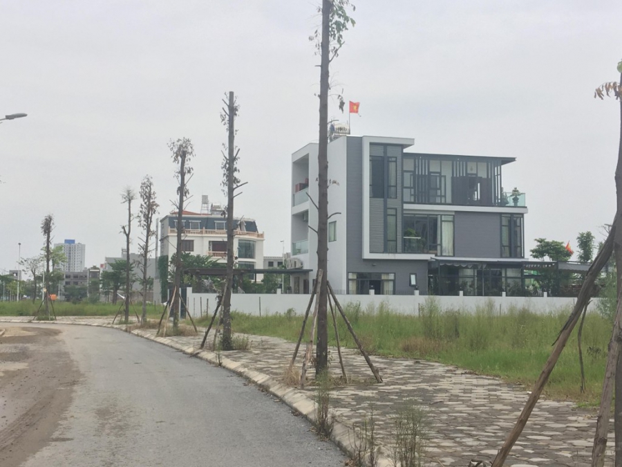 Liền kề 100m2 nhìn chung cư khu Thanh Hà Cienco 5