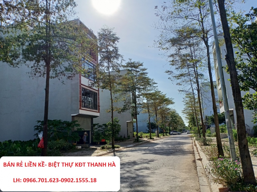 Chính chủ bán liền kề Thanh Hà A1.2 LK4 Ô 18,19 hướng Đông Nam giá rẻ